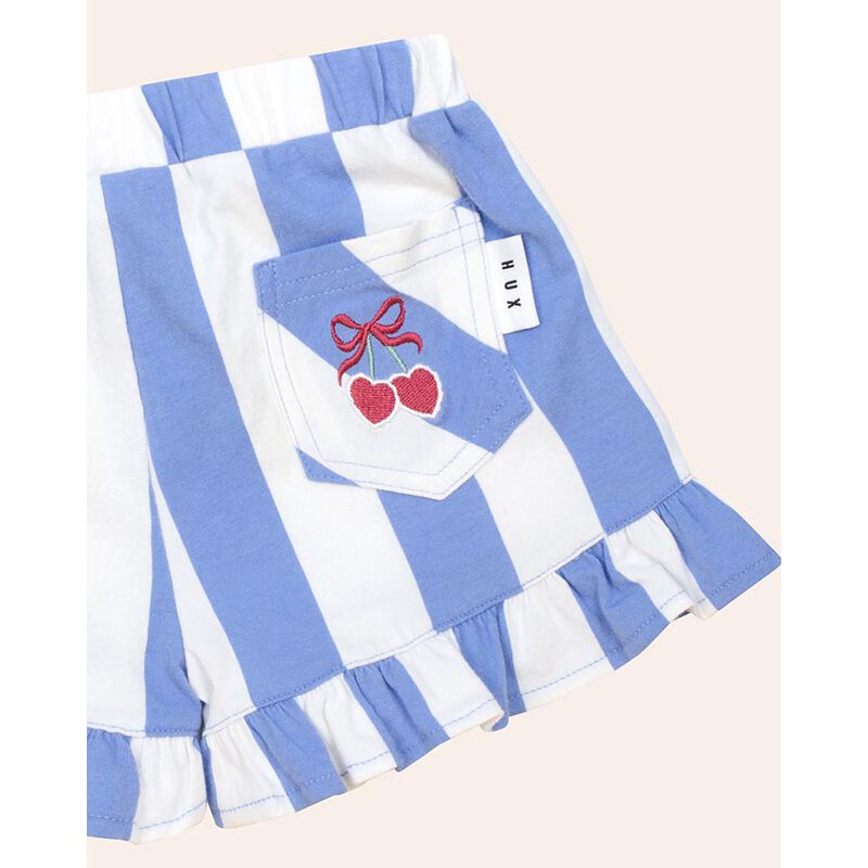 Huxbaby Seaside Cherry Stripe Frill Skort 3M-2Y image number 2